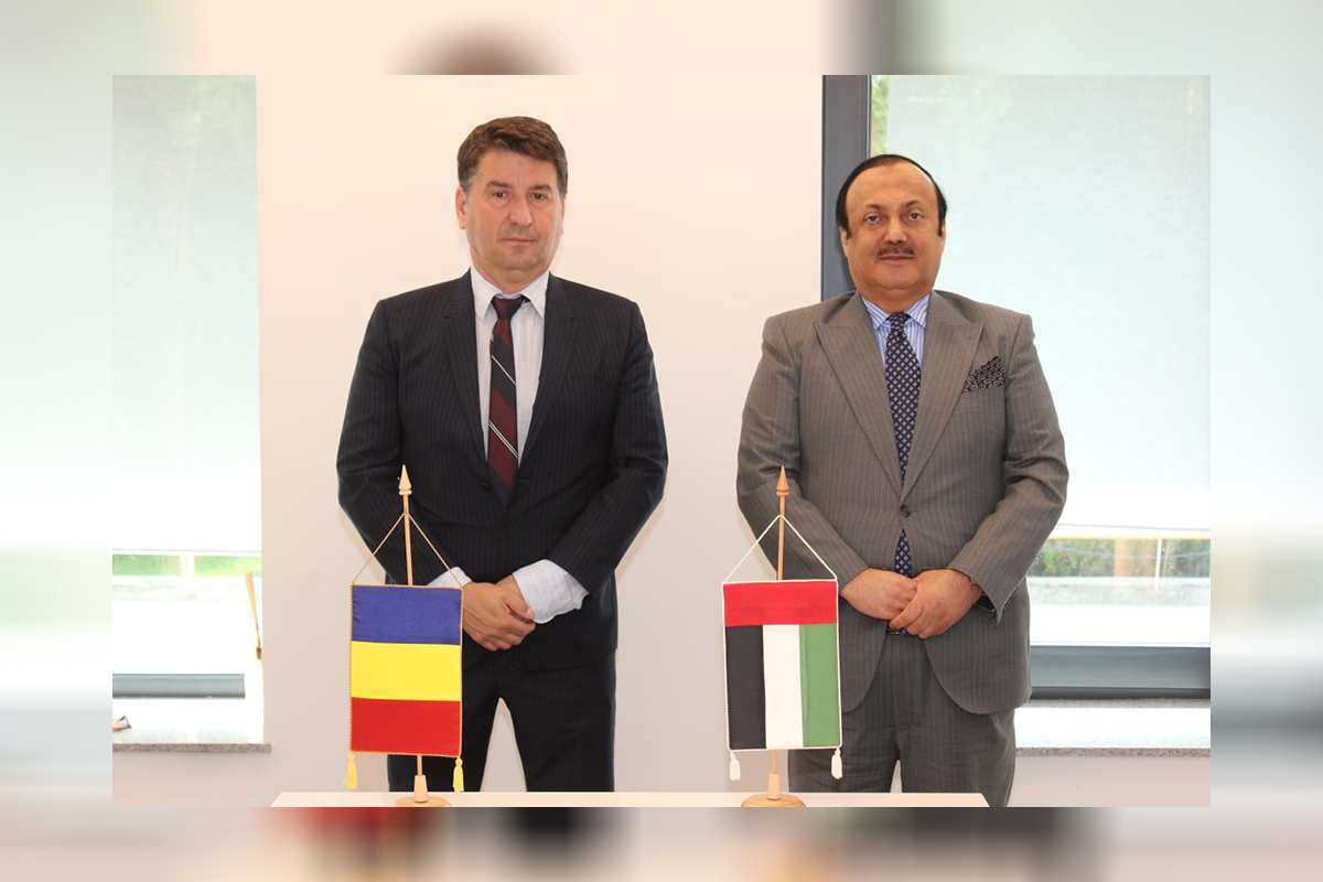 Excelența Sa Dr. Ahmed Abdullah bin Saeed Al Matrooshi, Ambasadorul Emiratelor Arabe Unite în România, a vizitat situl industrial al companiei românești 