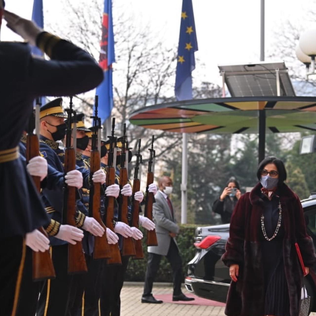 UAE Ambassador presents her credentials To Kosovo president 