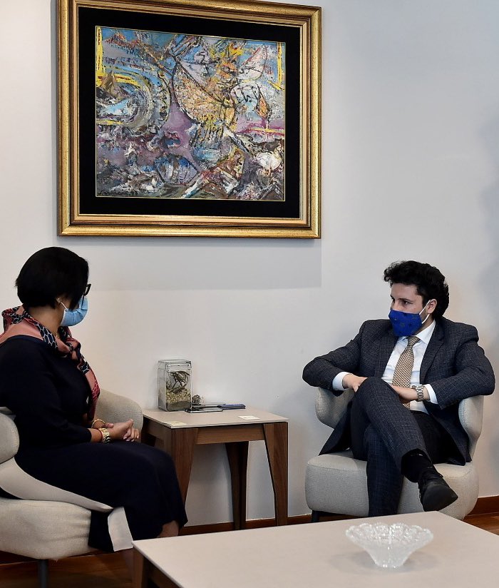 UAE Ambassador meets with H.E. Dr Dritan Abazovic, Deputy Prime Minister of Montenegro