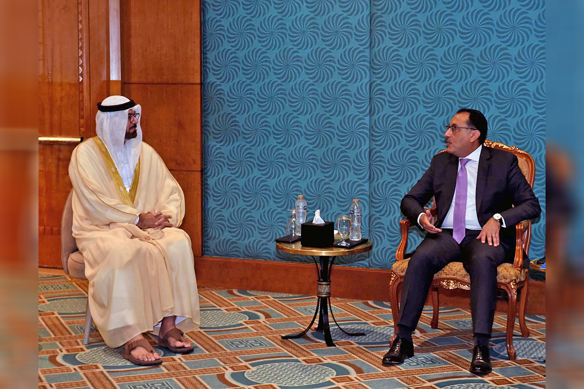 Egyptian PM meets with Mohammad bin Abdullah Al Gergawi