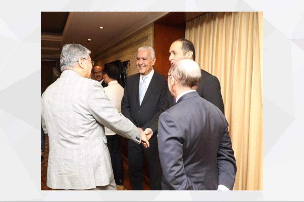 H.E. Mohamed Obaid Alqataam, UAE Ambassador in the Philippines, together with Heads of other Arab and Islamic countries’ diplomatic missions in Manila,