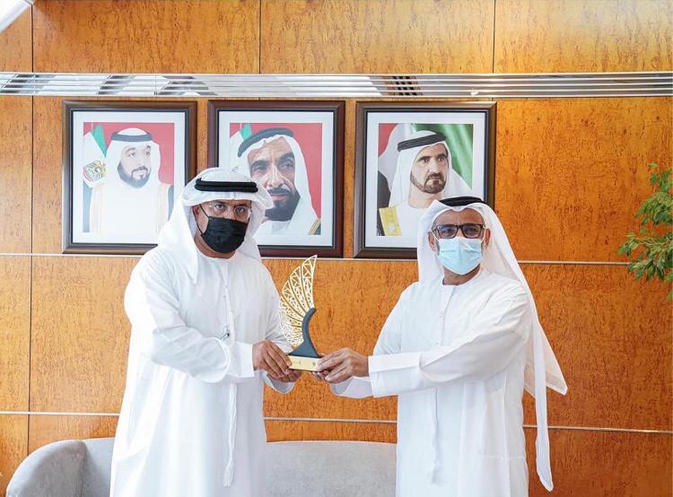 His Excellency Saif Mohammed Al Suwaidi, Director General of the General Civil Aviation Authority welcomed  His Excellency Dr. Matar Al Niyadi, the UAE Ambassador-designate to Kuwait at the Authority’s headquarters in Dubai.  
