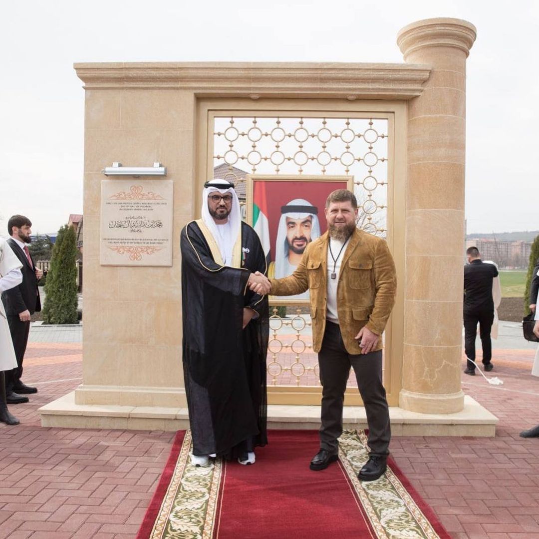 Ramzan Kadyrov, President of Chechnya, inaugurated a major street in the Chechen capital, Grozny, named after His Highness Sheikh Mohamed bin Zayed Al Nahyan, Crown Prince of Abu Dhabi and Deputy Supreme Commander of the UAE Armed Forces.