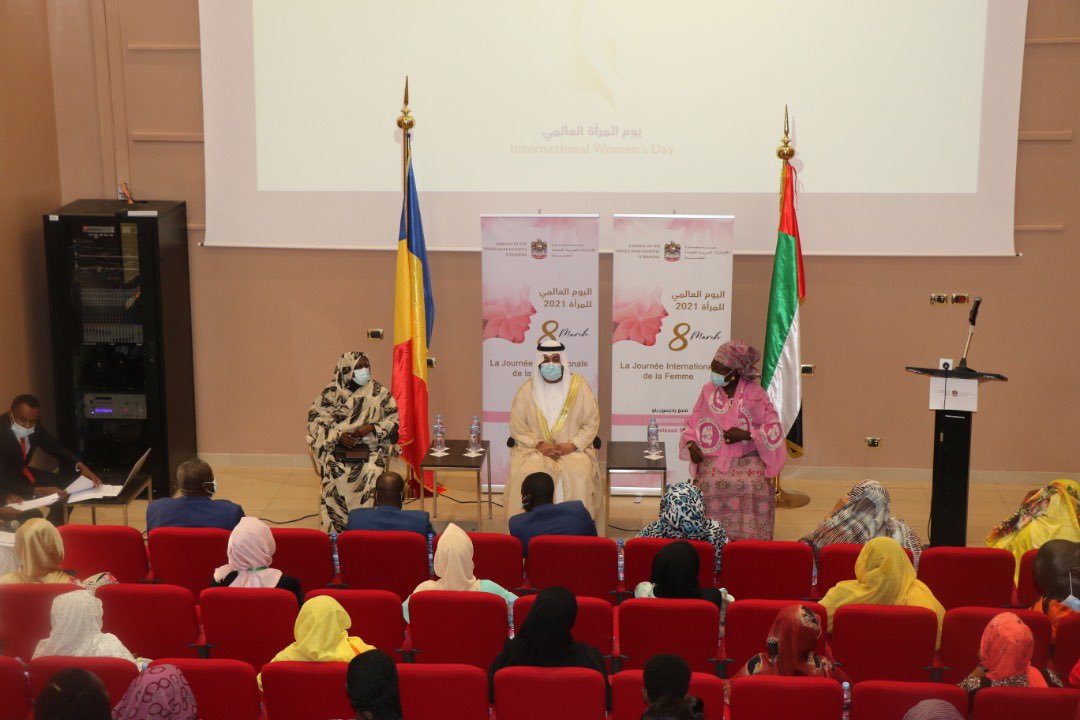 The Embassy of the United Arab Emirates in N'Djamena celebrated  International Women's Day, on March 9, 2021, with the participation of the Chadian Ministry of Women.