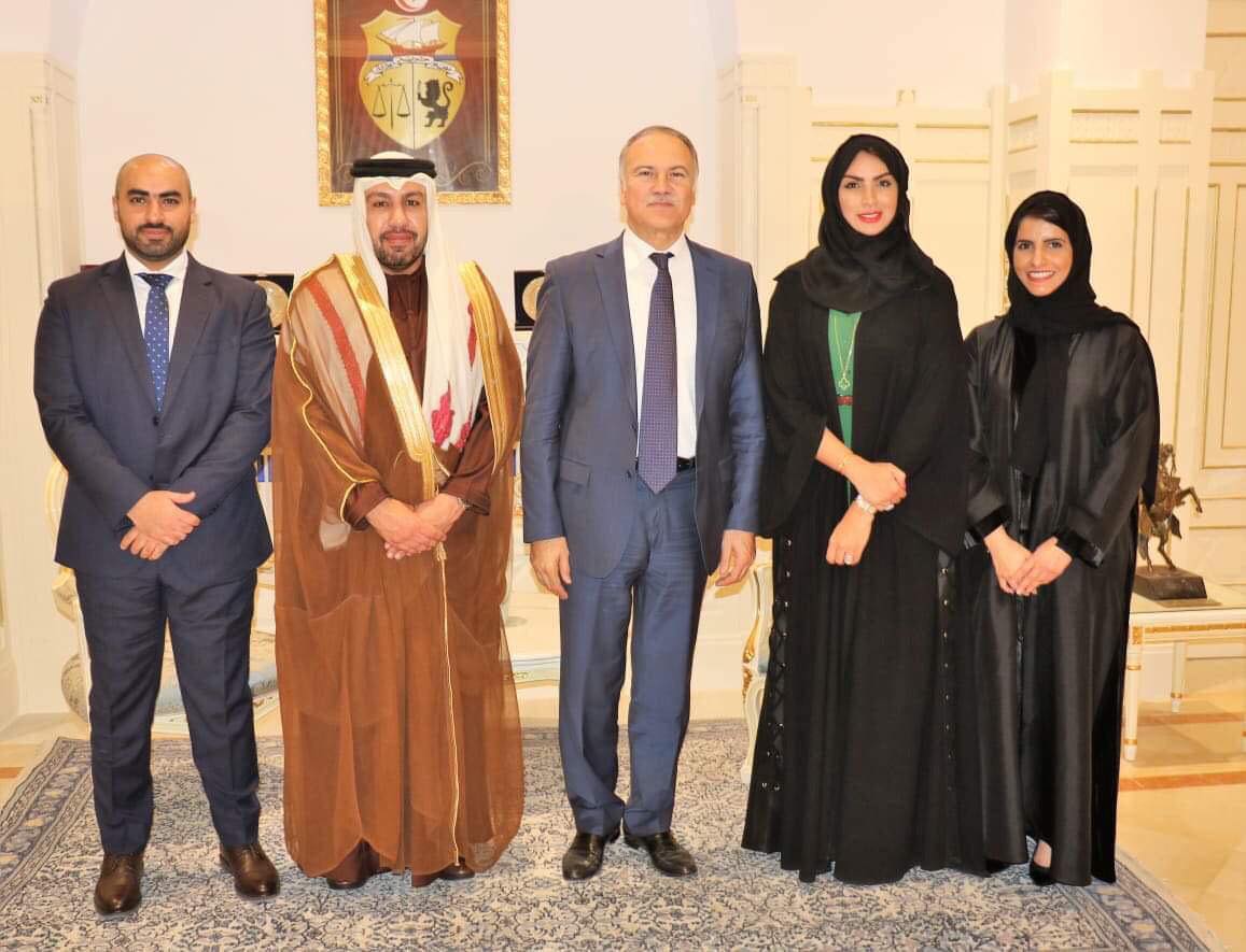 The Tunisian Minister of Education received a delegation from Mohammed Bin Rashid Al Maktoom Global Initiatives