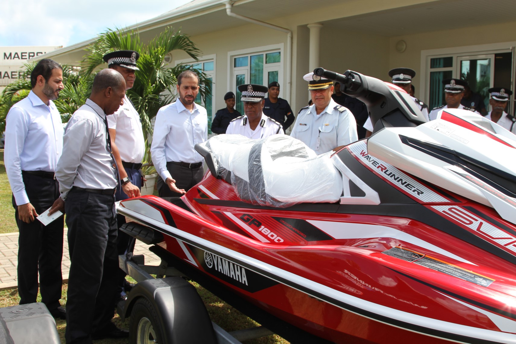 
1- UAE's gift of 4 jet skis intended to help Seychelles fight drug trade at sea
