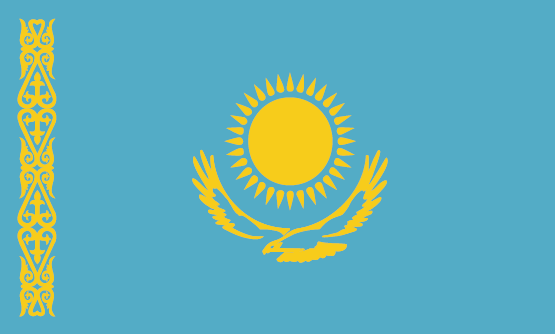 Kazakhstan flag