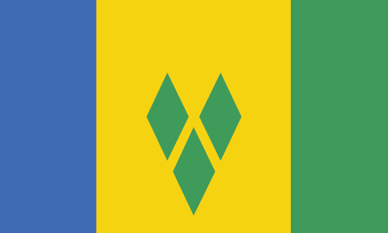 St Vincent and the Grenadines flag