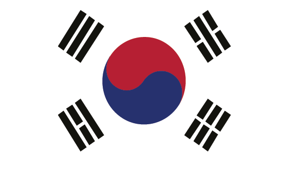 Korea Rep of-South flag