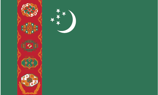 Turkmenistan flag