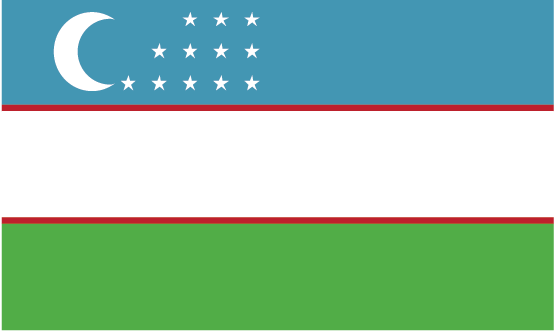 Uzbekistan flag