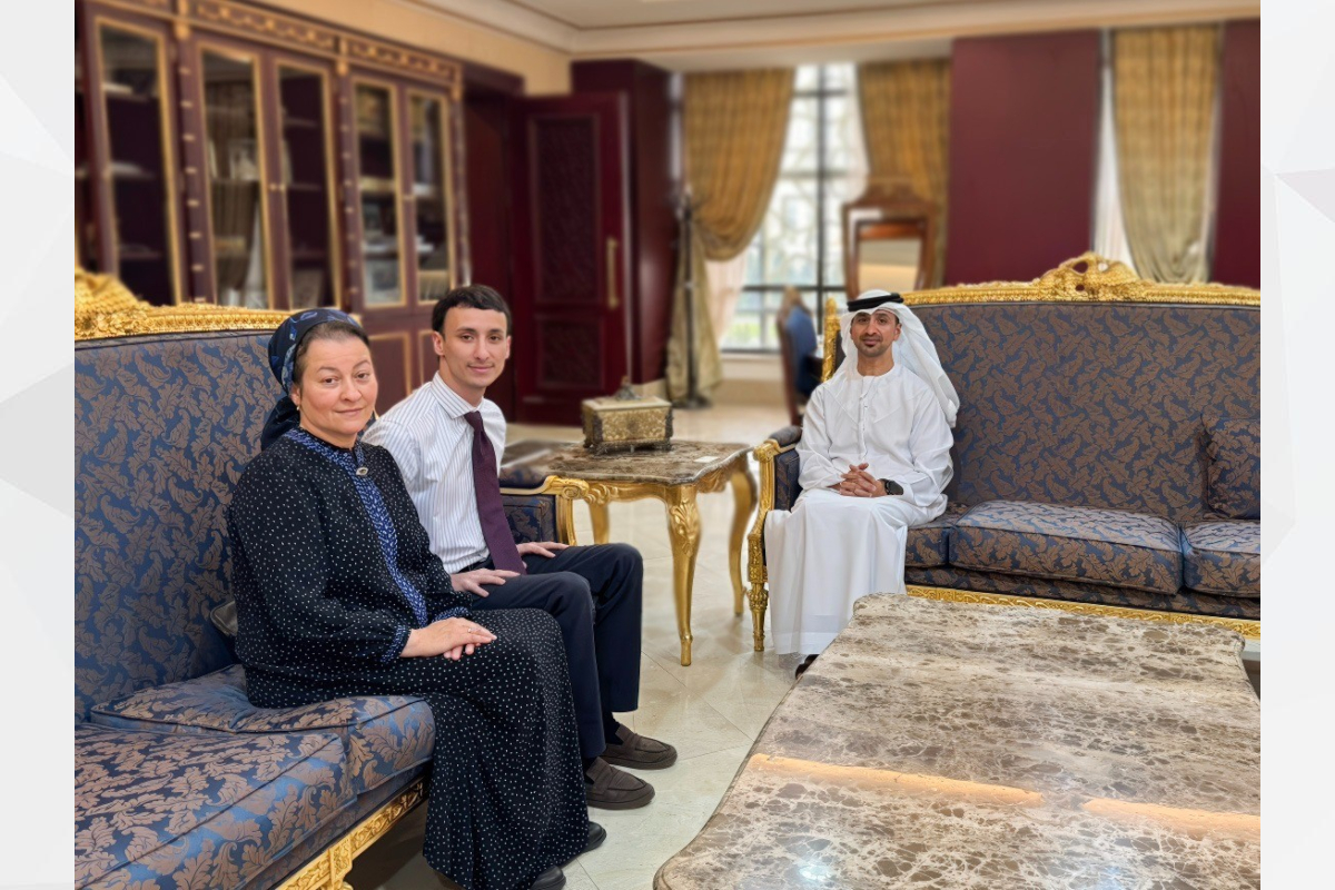 التقى سعادة أحمد الهاملي سفير دولة الإمارات لدى تركمانستان، مع أصحاب شركة 