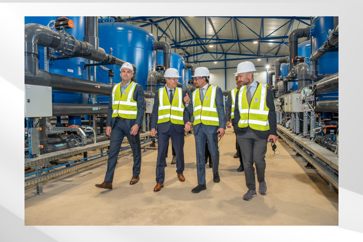 H.E. Ahmed Hatem Almenhali, Ambassador of the United Arab Emirates to the Republic of Serbia, attended the official ceremony marking the launch of the trial operation of the water purification facility in Zrenjanin.
