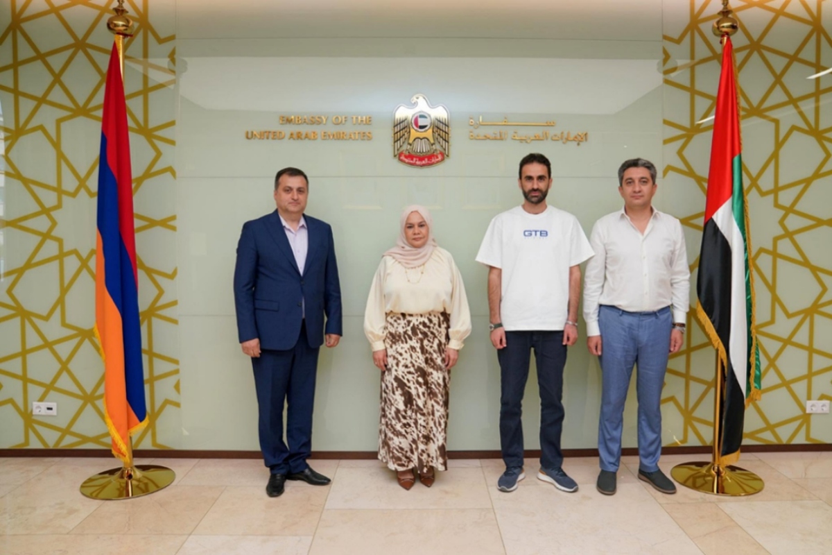 التقت سعادة السفيرة الدكتورة نريمان الملا بالسيد جريجور تير-غازارايان، مؤسس ومدير إدارة شركة 