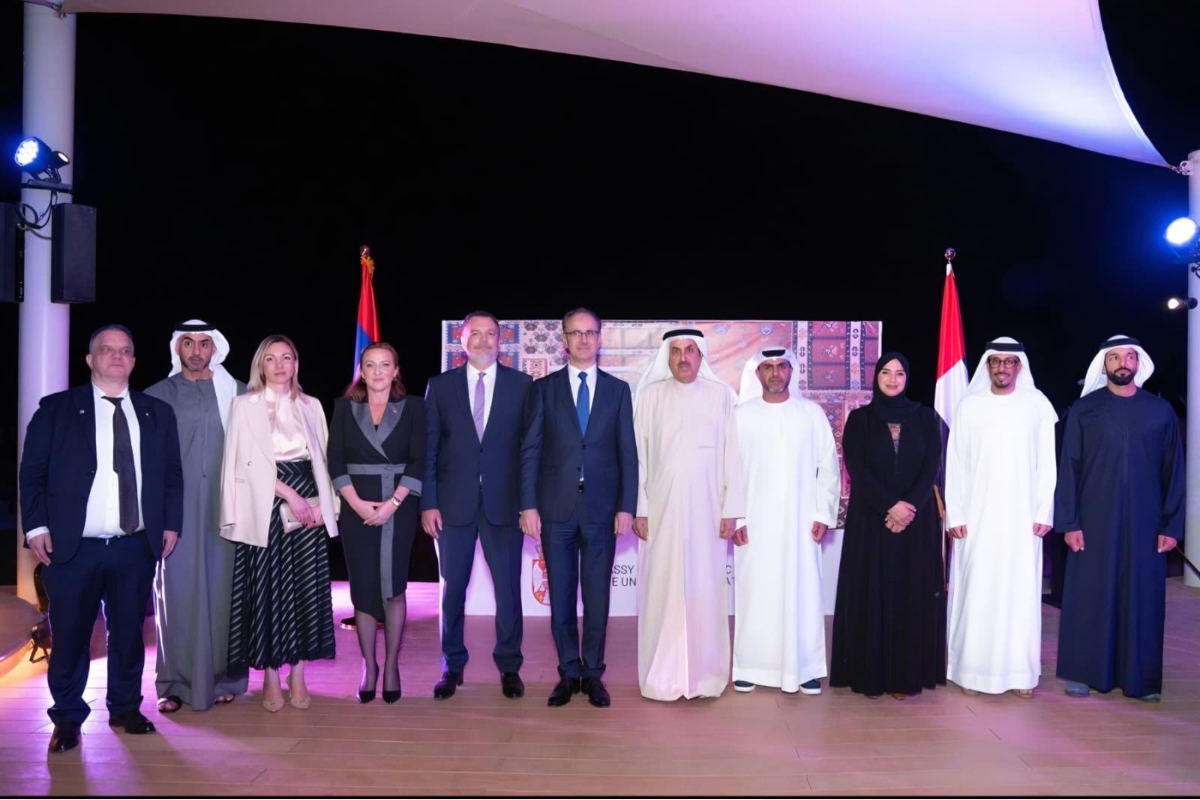 On the occasion of the Statehood Day of the Republic of Serbia, celebrated on February 15, the Embassy of the Republic of Serbia in Abu Dhabi hosted a formal reception attended by high-ranking officials, ministers, and diplomatic representatives from the two friendly countries.
