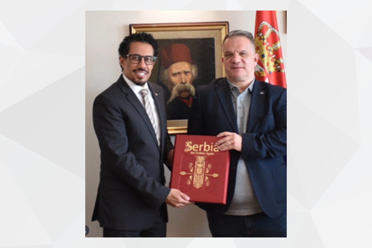 H.E. Ahmed Hatem Almenhali, Ambassador of the United Arab Emirates to the Republic of Serbia, met with H.E. Dejan Vuk Stankovic, Minister of Education of the Republic of Serbia.