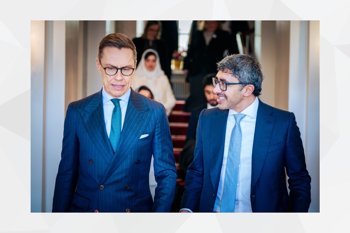 Alexander Stubb, President of the Republic of Finland, received a written message from His Highness Sheikh Mohamed Bin Zayed Al Nahyan, President of the UAE, regarding the bilateral relations between the two countries.