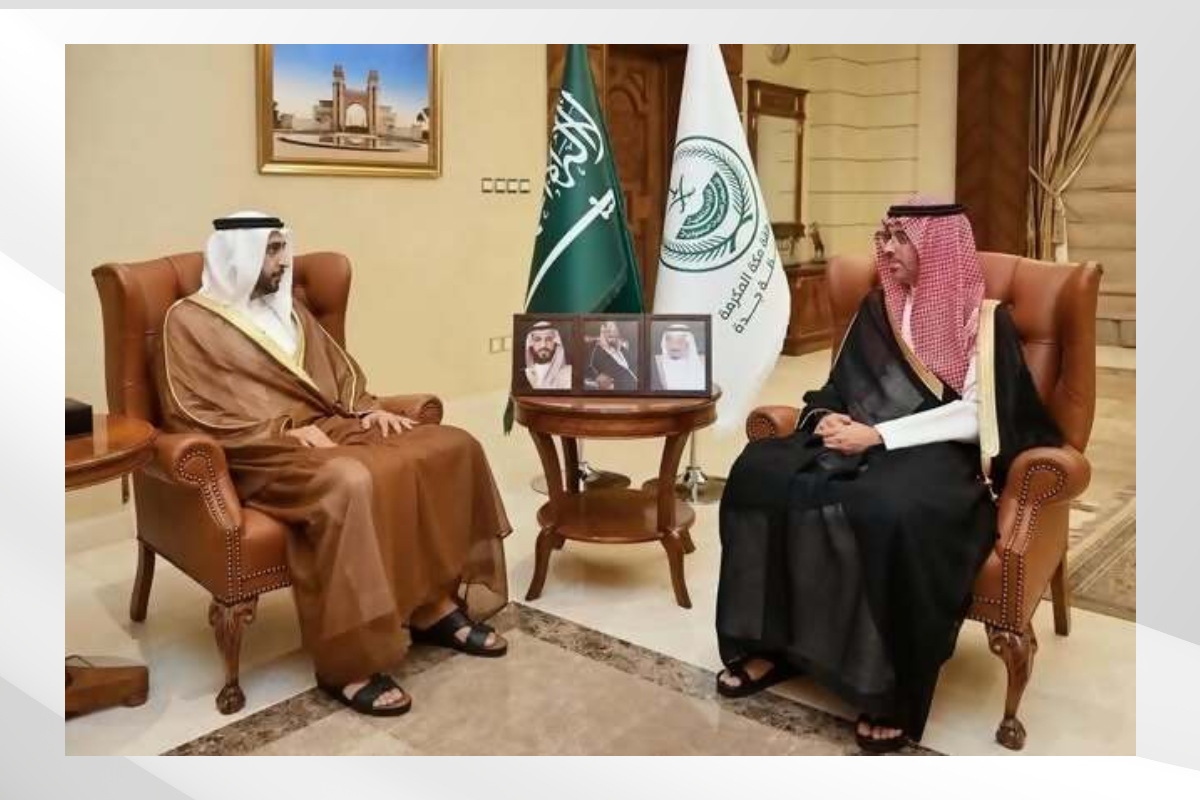 His highness the Governor of Jeddah receives His Excellency the Consul General of UAE in Jeddah