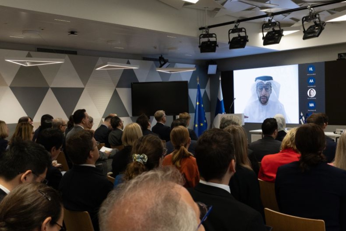  The UAE Embassy in Finland, in cooperation with the Ministry for Foreign Affairs of Finland, convened a high-level discussion entitled, “Water for All: The Road to the UN Water Conference 2026”