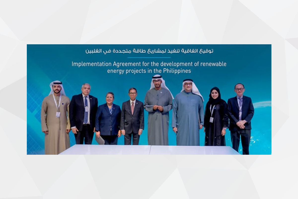Abu Dhabi Future Energy Company PJSC – Masdar has announced its entry into the Philippines market, signing agreements with the government of the Philippines to develop 1 gigawatt (GW) of clean energy projects to strengthen its growing portfolio in Southeast Asia.

