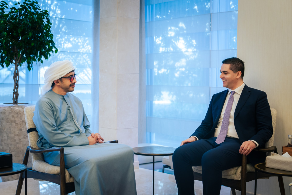 H.H. Sheikh Abdullah Bin Zayed Al Nahyan, Deputy Prime Minister and Minister of Foreign Affairs, today received Dr. Ian Borg, the Deputy Prime Minister and Minister of Foreign Affairs and Tourism of the Republic of Malta, in Abu Dhabi.