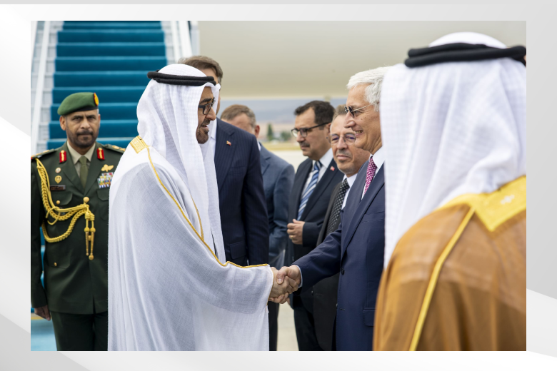 وصل صاحب السمو الشيخ محمد بن زايد آل نهيان رئيس الدولة، 