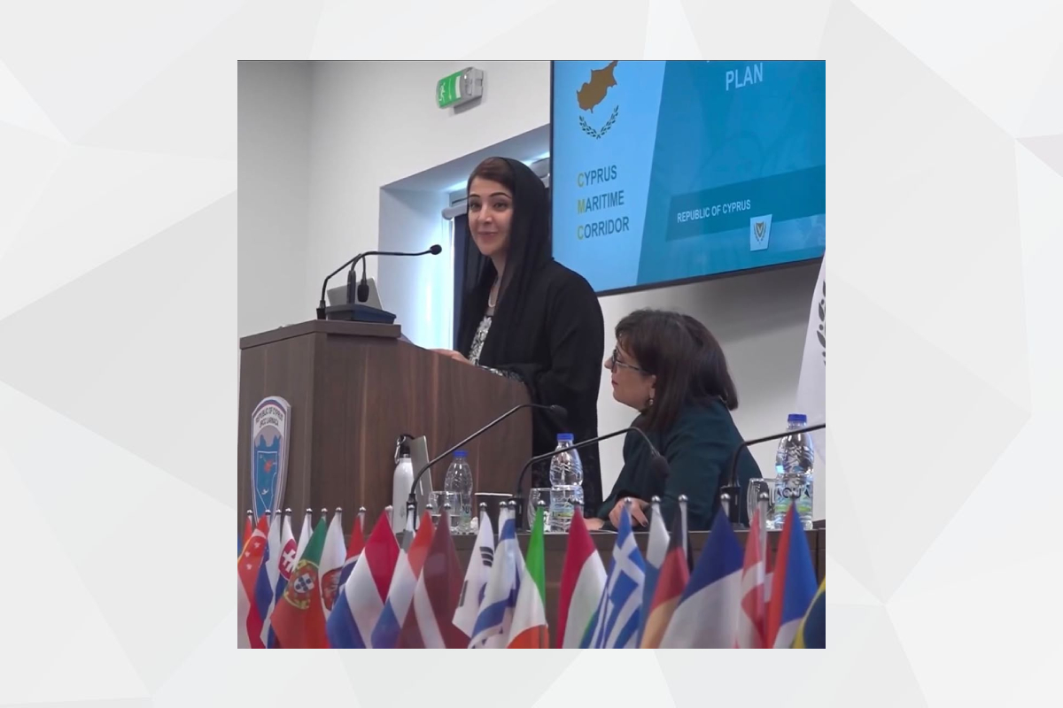 An official delegation from the UAE, headed by H.E. Reem Al Hashimy, Minister of State for International Cooperation, participated in the Senior Official Meeting hosted by Cyprus on the Maritime Corridor, the “Amalthea” plan.
