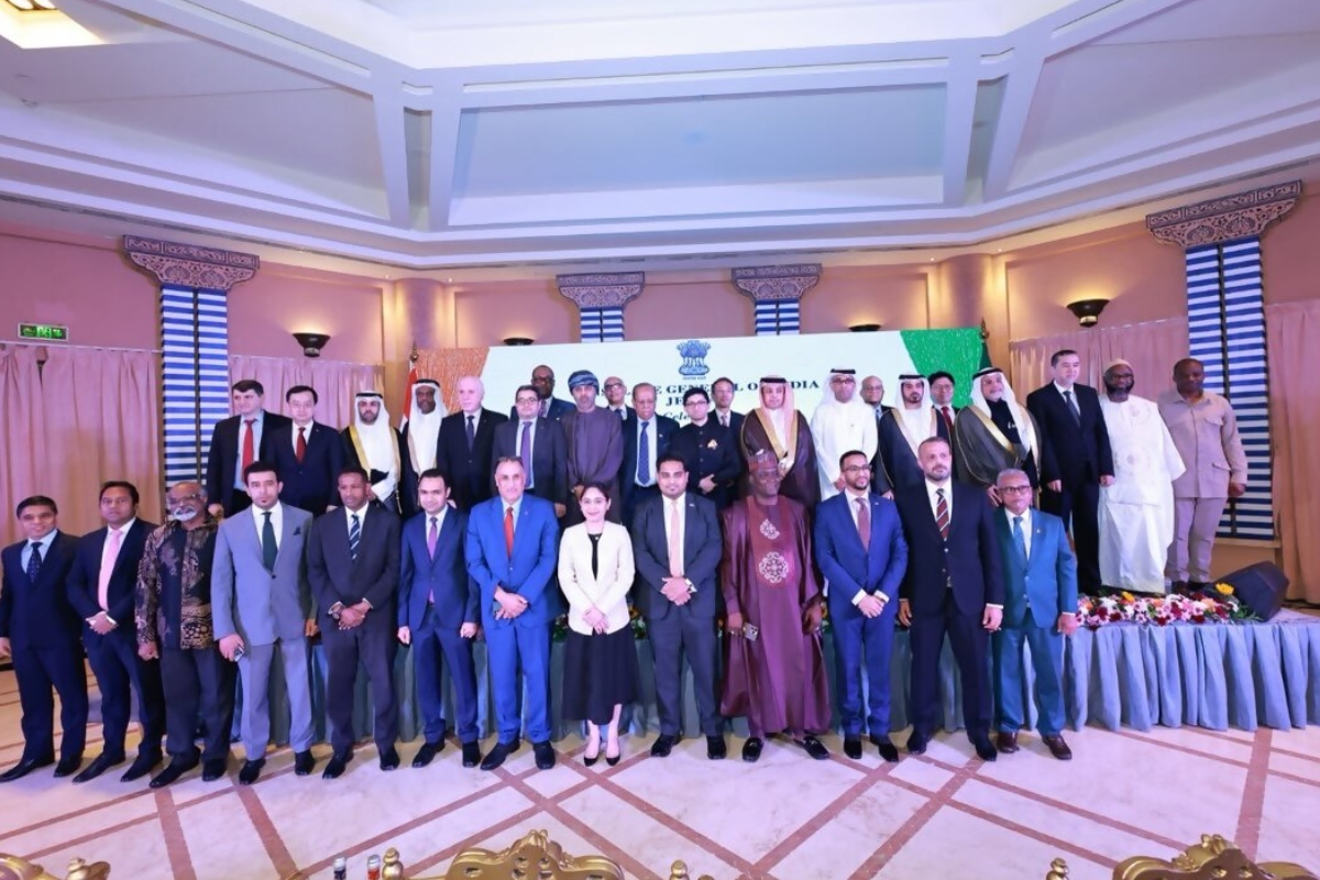 The Consul General of the state in Jeddah Attended the Reception on the occasion of the National Day of the Republic of India
