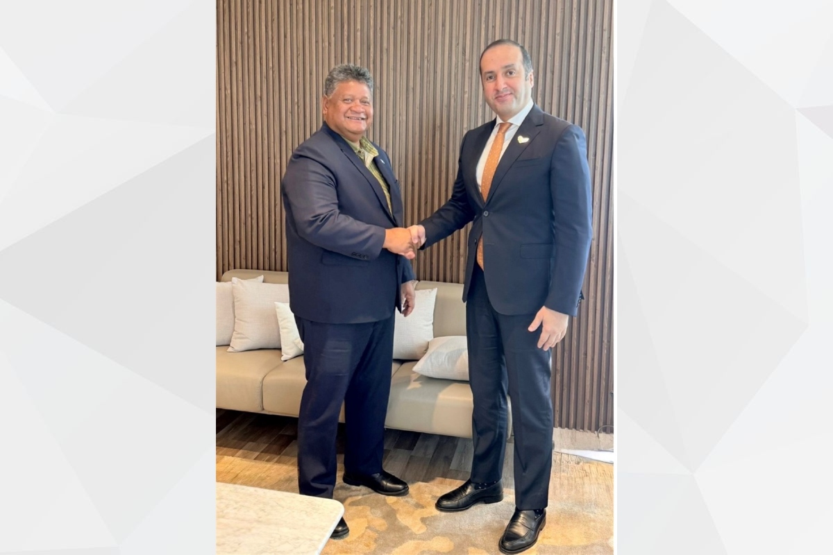 UAE Ambassador Meets with Minister of State of Palau