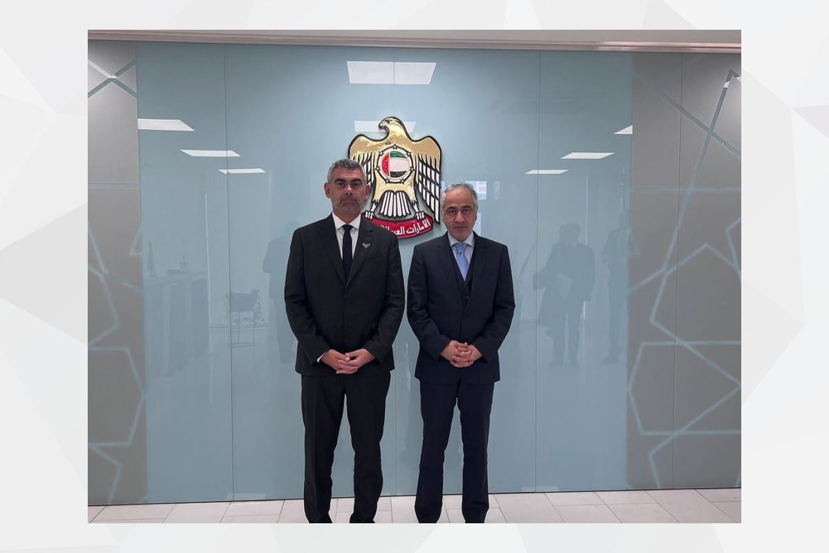 H.E. Mr. Mohammed Saif Al Shehhi, UAE Ambassador in Nicosia, welcomed an official delegation from TAQA Group, headed by H.E. Mr. Jasim Husain Thabet, CEO and Managing Director, during the delegation’s official visit to the Republic of Cyprus. During the meeting, H.E.  Al Shehhi praised the company's pioneering role in building a sustainable future through its crucial work in the energy sector and supporting the UAE's efforts to transition to renewable and clean energy sources.