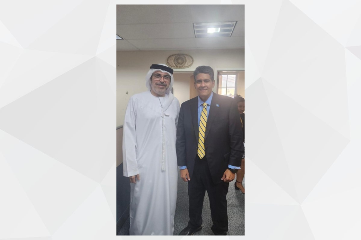 On behalf of President His Highness Sheikh Mohamed Bin Zayed Al Nahyan, Omar Shehadeh, Special Envoy of the UAE Minister of Foreign Affairs to the Caribbean and Pacific States, attended the inauguration ceremony of the President and new government of Palau, which was held in the capital, Ngerulmud.

