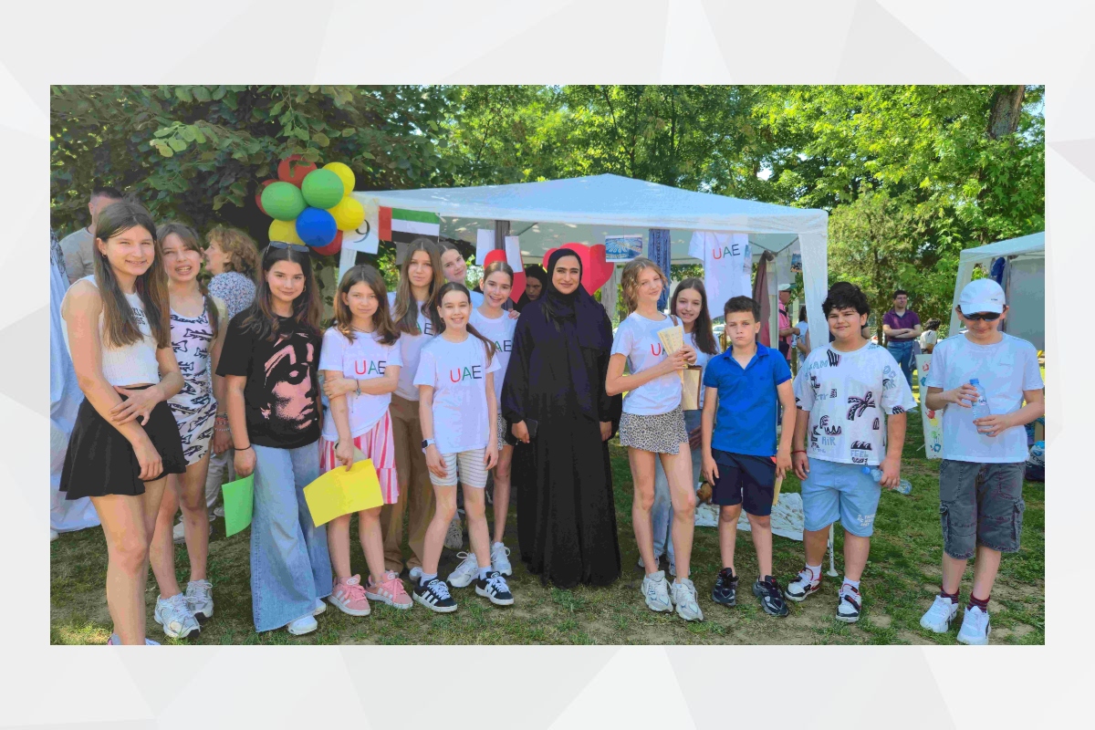 As part of strengthening cultural and diplomatic cooperation, the Embassy of the United Arab Emirates in Belgrade, in collaboration with Anton Skala Elementary School in Belgrade, took part in organizing cultural activities for the annual Children’s Olympics for children with developmental disabilities.