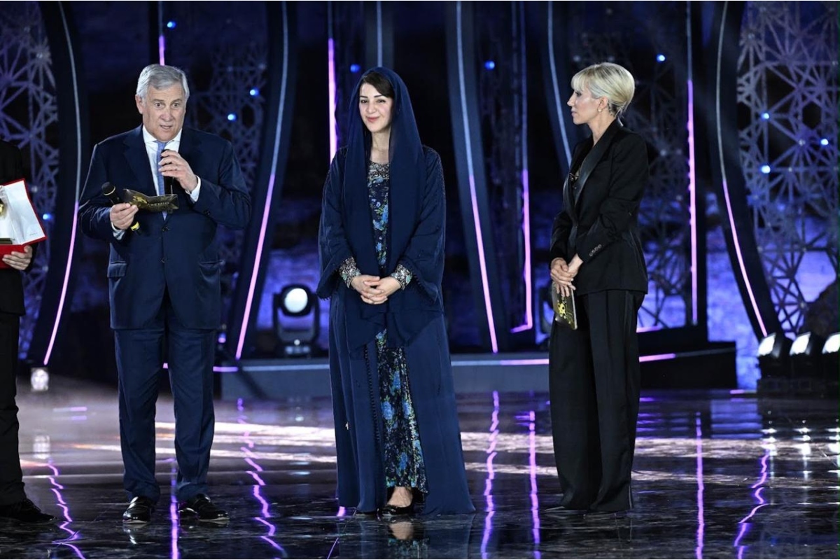 Her Excellency Reem Al Hashimy Receives Italy's Prestigious Marisa Bellisario Award