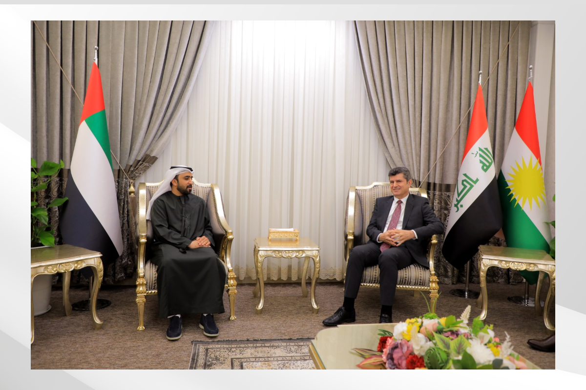 His Excellency Ali Tatar, Governor of Duhok, received His Excellency Ahmed Hassan Suleiman Al Shehhi, UAE Consul General in Erbil, at the governorate headquarters in Duhok. During the meeting, they discussed bilateral relations between the UAE and the Kurdistan Region and ways to develop and enhance them in all fields. The Governor of Duhok praised the UAE's distinguished experience in all sectors, which has led to the UAE ranking among the top countries in hundreds of global performance indicators. The meeting also addressed strengthening cooperation between relevant authorities in the governorate and their counterparts in the UAE, particularly in the commercial, investment, and tourism sectors.