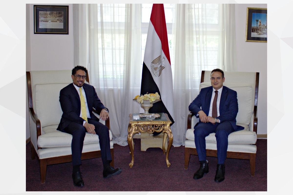 H.E. Ahmed Hatem Almenhali, Ambassador of the United Arab Emirates to the Republic of Serbia, met with H.E. Bassel Salah, Ambassador of the Arab Republic of Egypt in Belgrade.

