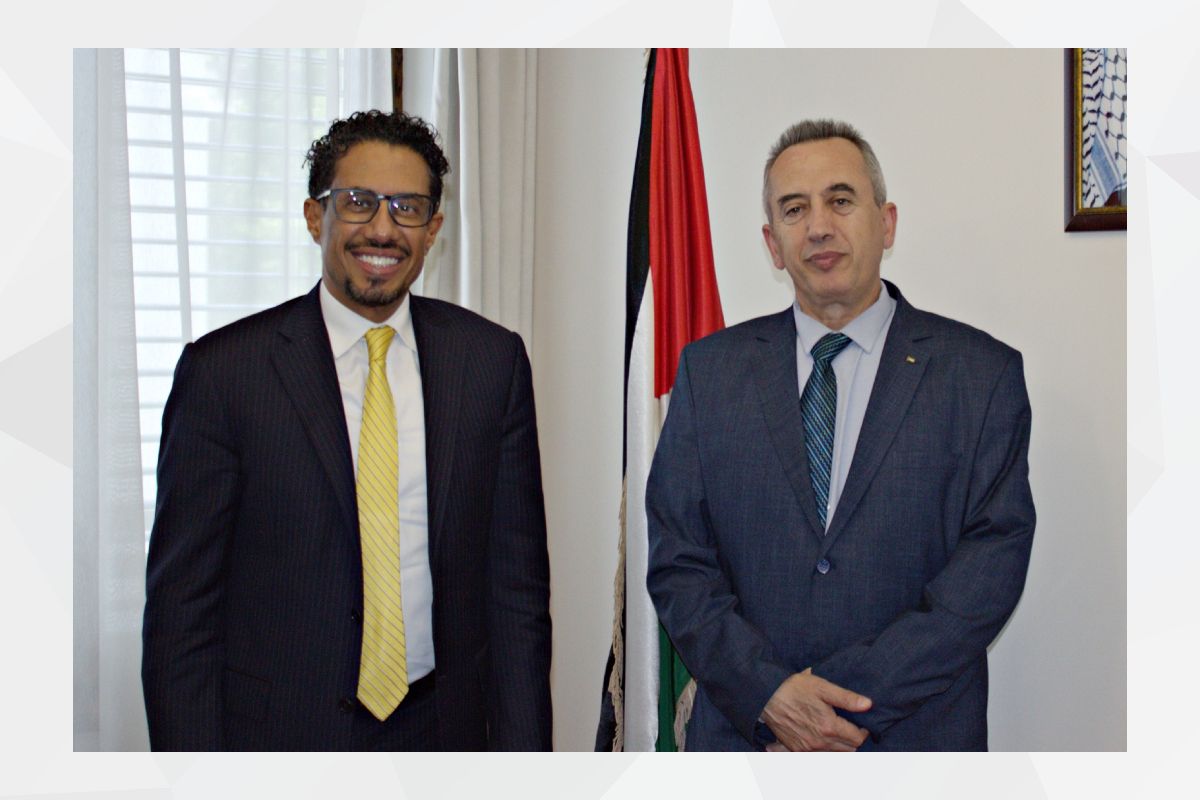 H.E. Ahmed Hatem Almenhali, Ambassador of the United Arab Emirates to the Republic of Serbia, met with H.E. Mohammad Abdallah Namoura, Ambassador of the State of Palestine to Serbia.

