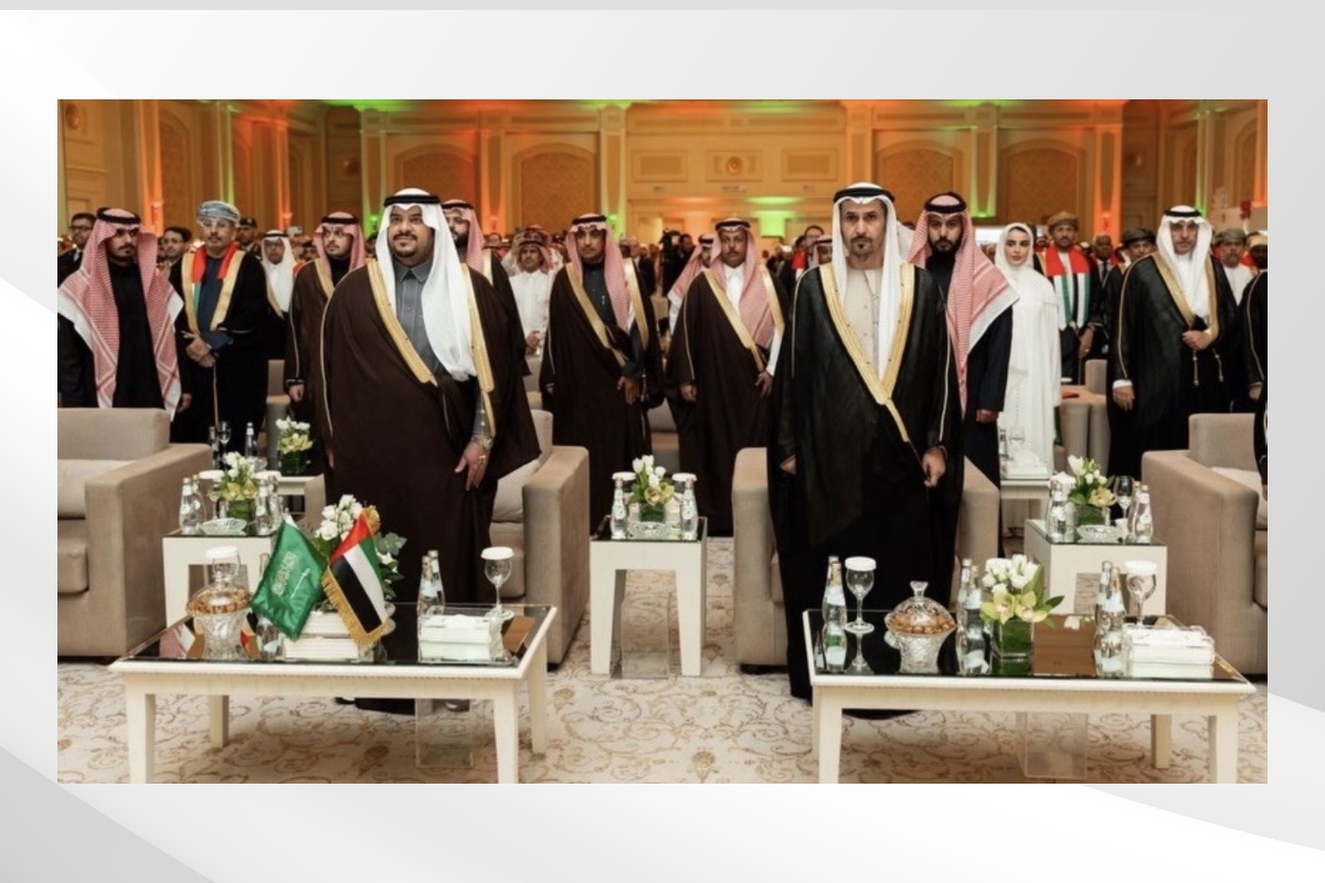جانب من احتفال سفارة الدولة لدى المملكة العربية السعودية الشقيقة بمناسبة عيد الاتحاد الـ54 الذي يُعقد هذا العام تحت شعار 