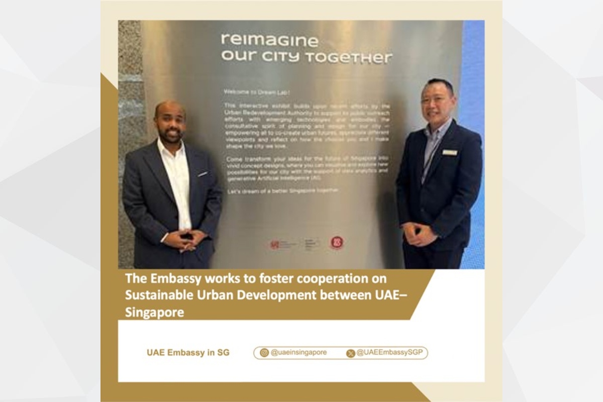 The UAE Embassy’s visit to the Urban Redevelopment Authority (URA) of Singapore featured discussions on a wide range of shared interests. The meeting highlighted best institutional practices in urban planning and sustainable development policies, while also facilitating the exchange of expertise on the Authority’s role in managing balanced urban growth and advancing modern infrastructure. The visit underscored the potential for deeper collaboration and knowledge sharing between both sides.