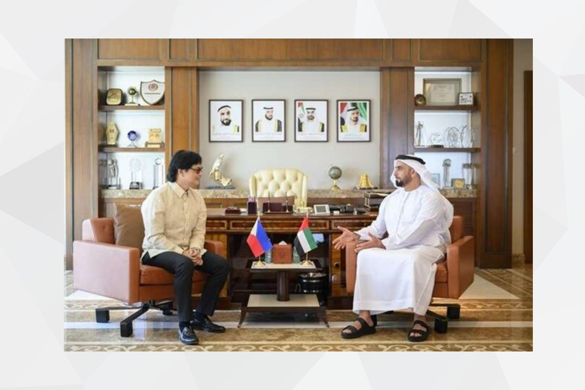 H.H. Lt. General Sheikh Saif bin Zayed Al Nahyan, Deputy Prime Minister and Minister of the Interior, met in Abu Dhabi with Benjamin de Castro Abalos Jr., Secretary of the Interior and Local Government of the Republic of the Philippines.
