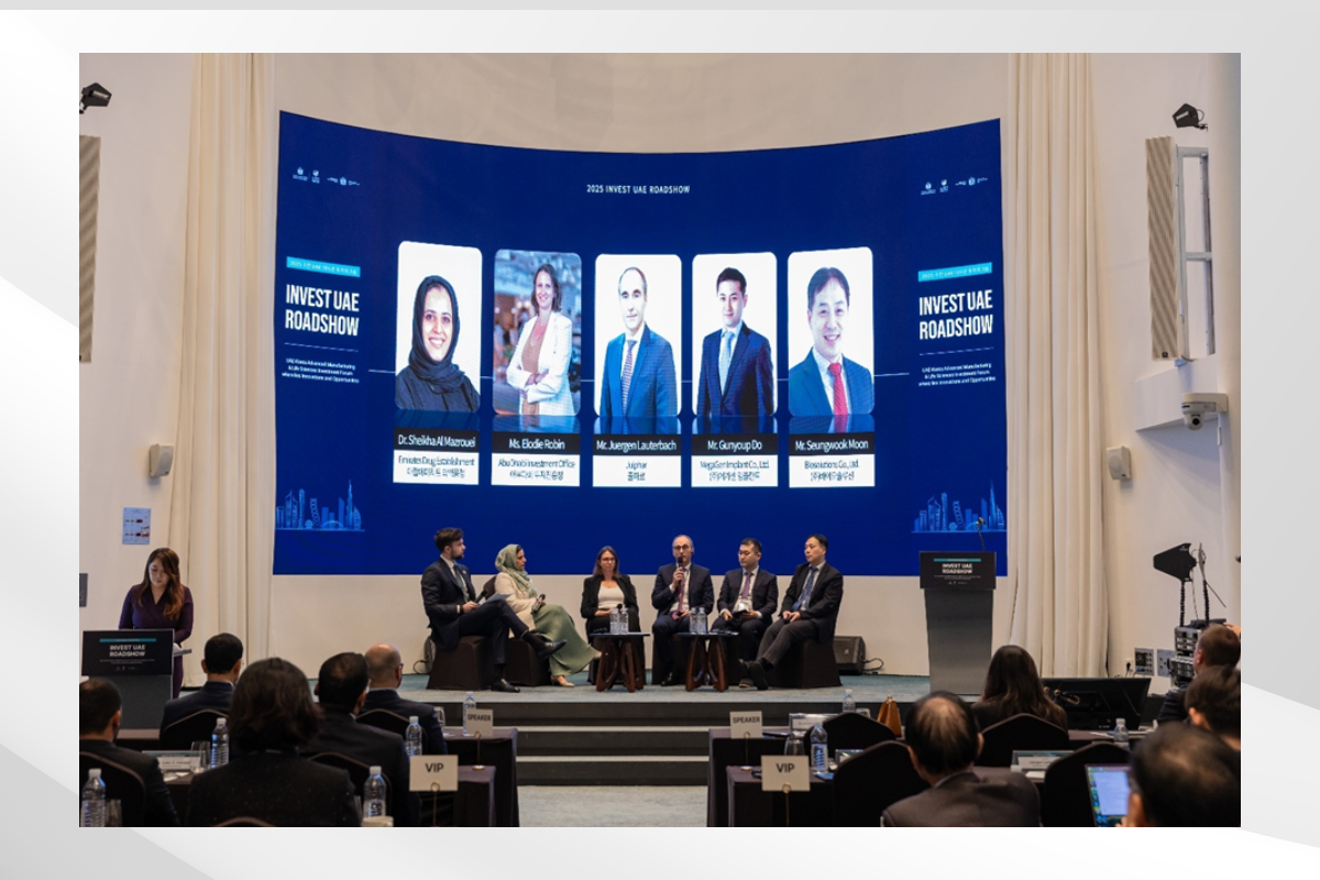 The UAE Embassy in Seoul hosted the “UAE-Korea Advanced Manufacturing and Life Sciences Investment Forum” as part of the Invest UAE Roadshow, bringing together officials and companies from both nations to explore cooperation and investment opportunities in future-oriented sectors.