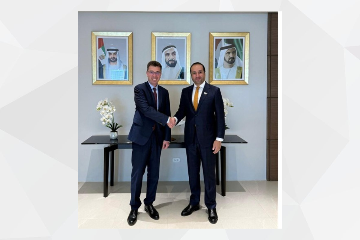 His Excellency. Mohamed Obaid Alqataam Alzaabi, #UAE Ambassador in Manila, met H.E. Massimo Santoro the European Union Ambassador to the Philippines in Manila. 

