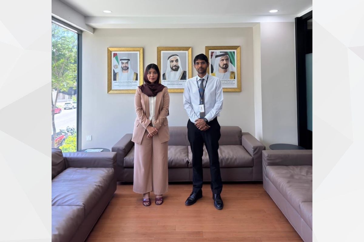 التقت القائم بالأعمال بالإنابة هبة الجنيبي بسفارة دولة الإمارات العربية المتحدة لدى جمهورية المالديف، بسعادة الدكتور علي أزوار، المدير التنفيذي لشركة (STELCO).


