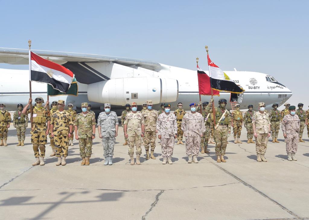 The joint military exercise between the ground forces of the UAE and Egypt titled 