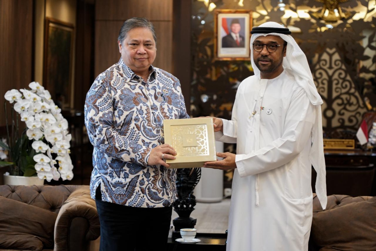 UAE Ambassador Meets Indonesia’s Coordinating Minister for Economic Affairs to Discuss Strengthening Investment and Economic Cooperation