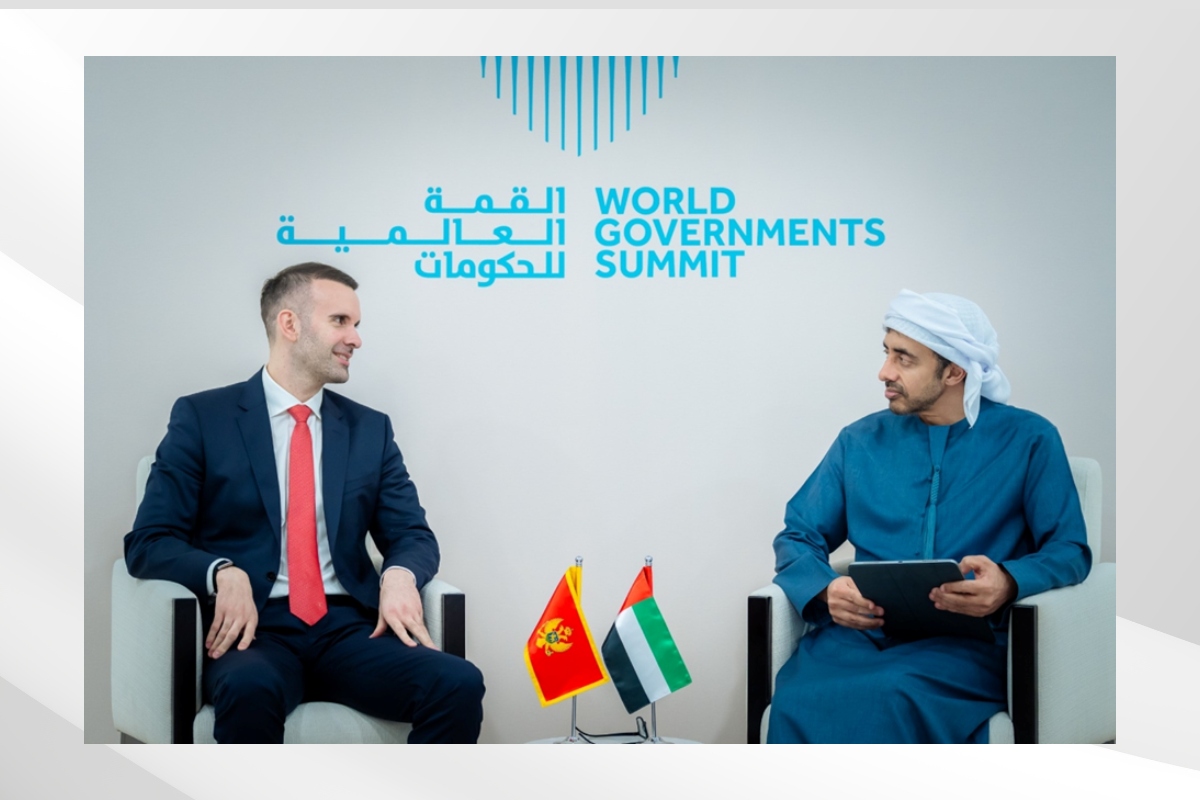 في 4 فبراير استقبل سمو الشيخ عبدالله بن زايد آل نهيان نائب رئيس مجلس الوزراء وزير الخارجية، معالي ميلويكو سباجيك، رئيس وزراء الجبل الأسود على هامش أعمال القمة العالمية للحكومات في دبي.