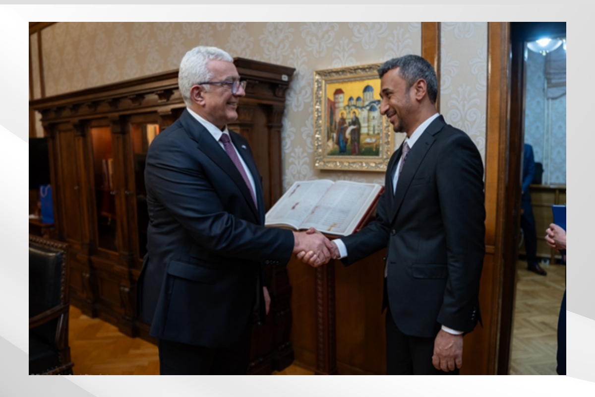 بودغوريتسا في 10 فبراير 2026 التقى سعادة/ خميس راشد الشميلي -سفير دولة الإمارات العربية المتحدة، مع معالي/ أندريا مانديتش - رئيس برلمان الجبل الأسود، خلال اللقاء بحث الجانبان سبل التعاون بين البلدين.