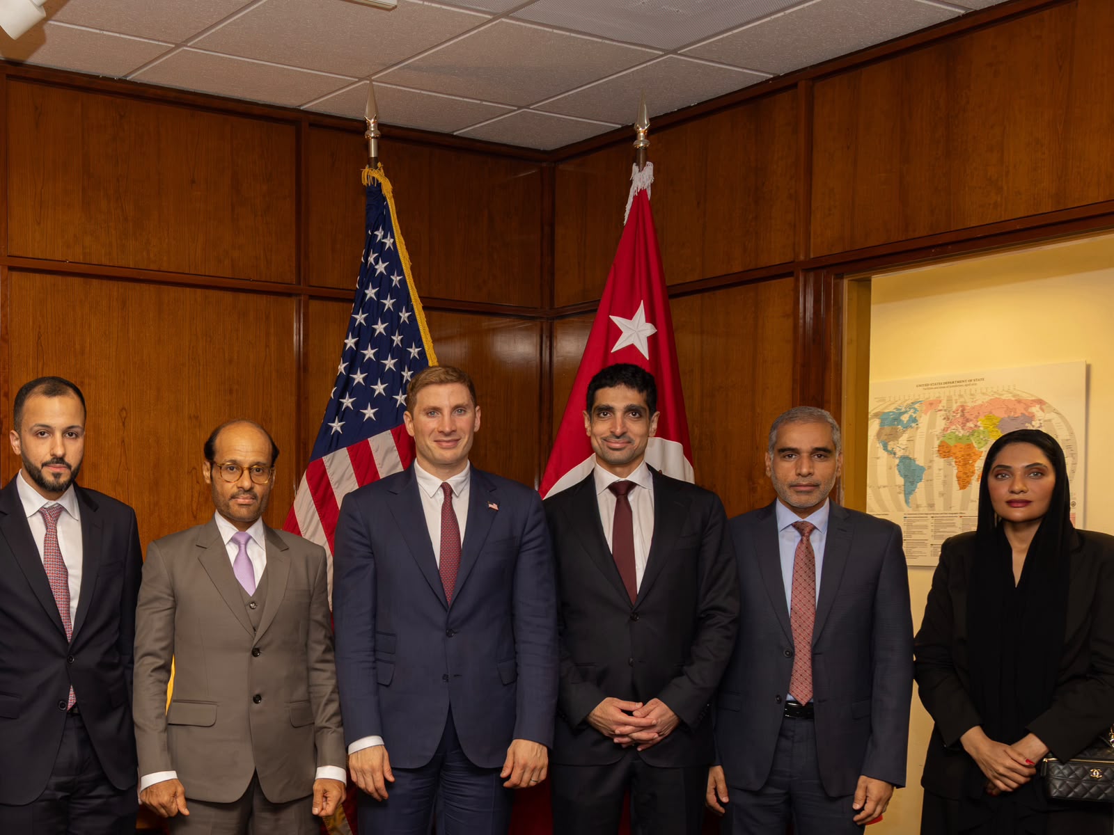 His Excellency Omran Sharaf, Assistant Foreign Minister for Advanced Science and Technology, led a UAE delegation to Washington, D.C., for a series of meetings with senior U.S. government officials