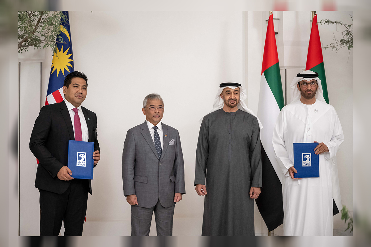 UAE President, Malaysia’s King witness Signing of Middle East’s First Unconventional Oil Concession between ADNOC and PETRONAS