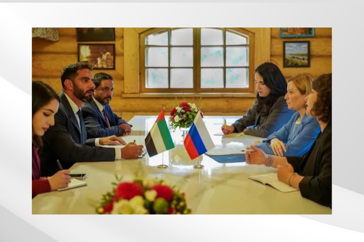 التقى معالي الشيخ سالم بن خالد القاسمي، وزير الثقافة، مع معالي السيدة أولغا ليوبيموفا، وزيرة الثقافة في روسيا الاتحادية، على هامش منتدى سانت بطرسبورغ الدولي الثاني عشر للثقافات المتحدة.

