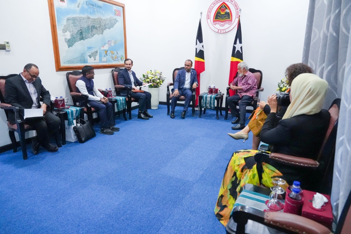 UAE Ambassador and Timor-Leste Prime Minister Discuss Bilateral Cooperation and Development Projects 